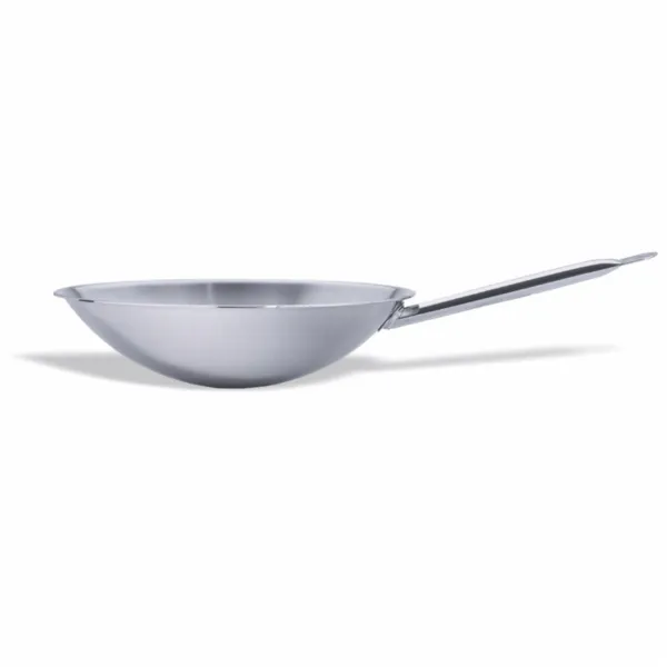 WOK MULTIMETAL À FOND ROND 360 MM