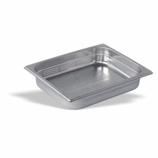 PUJADAS -BAC GN INOX PERFORE 1/2 100 MM