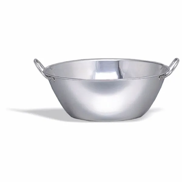 Bassine Fond Plat Deux Poignées - 20 cm