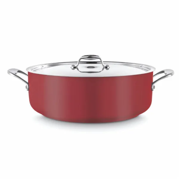 FAITOUT AVEC COUVERCLE COOL LINE 240 MM ROUGE