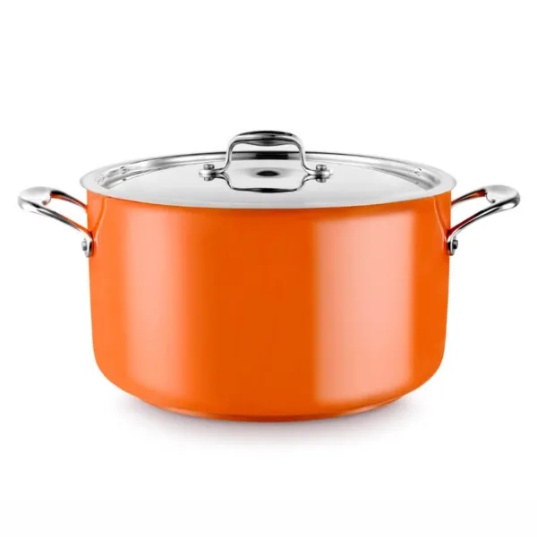 BRAISIERE AVEC COUVERCLE COOL 320 MM ORANGE