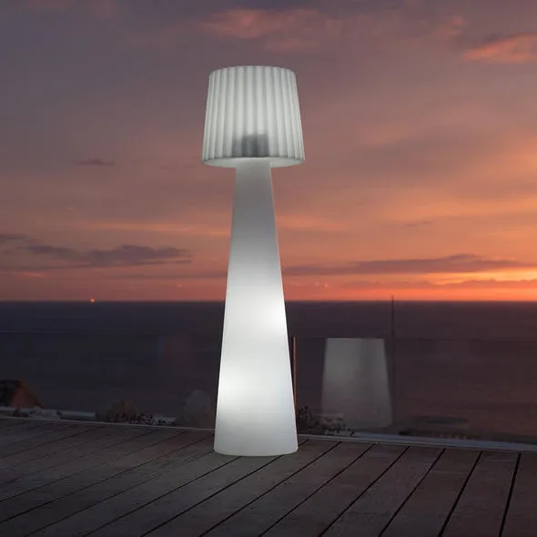 Lampadaire Filaire - Lady Blanc 110 cm