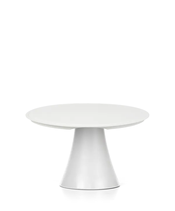 Support à Gateau Mélaminé Blanc - H 10 cm