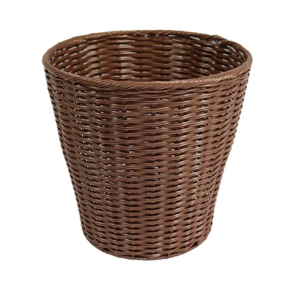 Panier Ronde en Polypropylène - Chocolat - ⌀ 373 mm